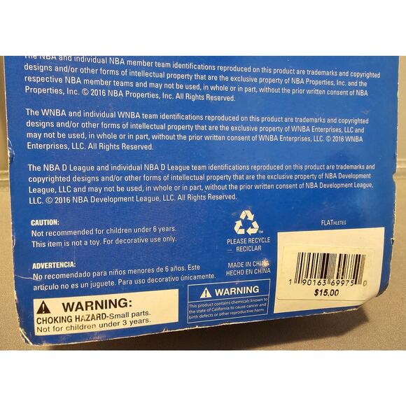 NIB 2016 FLAThletes Forever Collectibles - Andrew Wiggins - Timberwolves - Picture 4 of 4